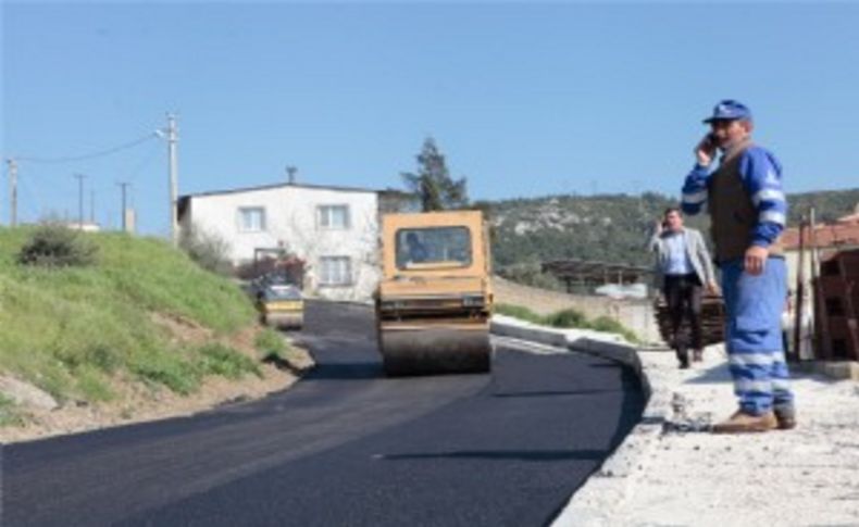 Pınarbaşı ve Işıkkent’te yollar yenilendi